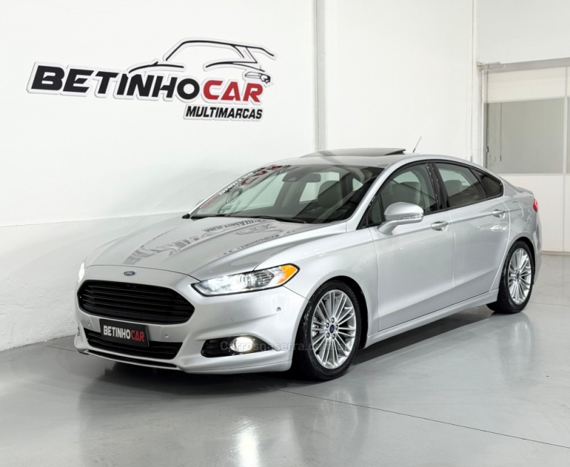 FUSION 2.0 TITANIUM AWD 16V GASOLINA 4P AUTOMÁTICO - 2015 - ESTâNCIA VELHA
