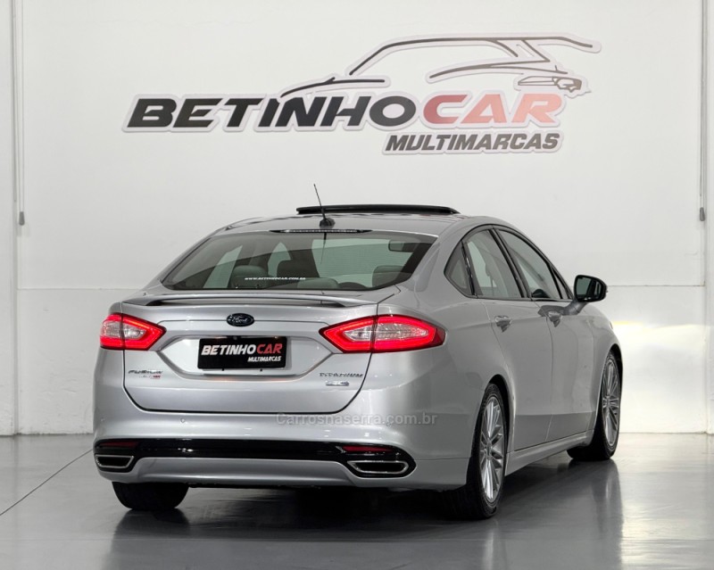 FUSION 2.0 TITANIUM AWD 16V GASOLINA 4P AUTOMÁTICO - 2015 - ESTâNCIA VELHA