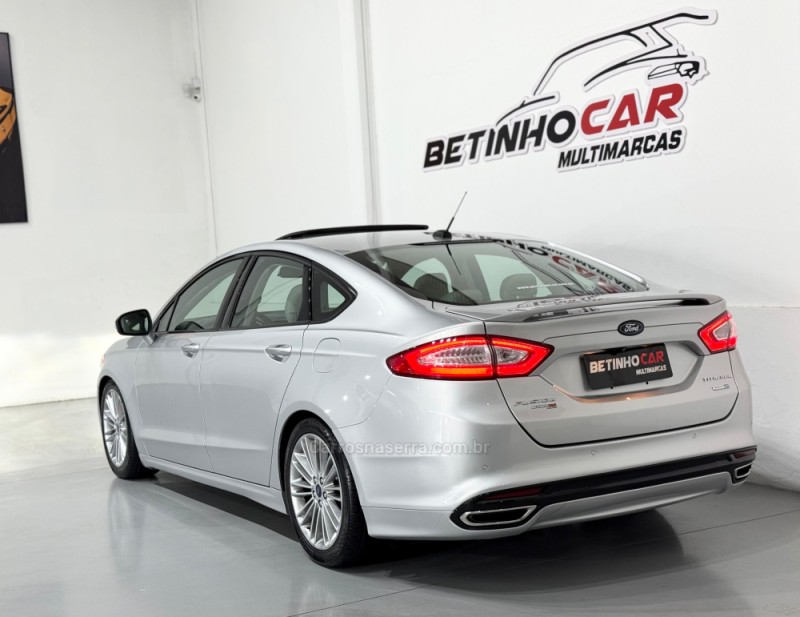 FUSION 2.0 TITANIUM AWD 16V GASOLINA 4P AUTOMÁTICO - 2015 - ESTâNCIA VELHA