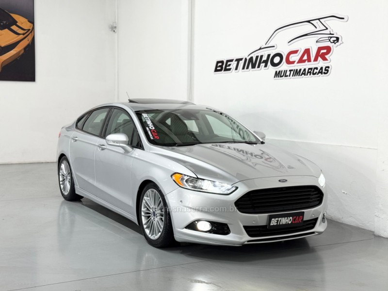 FUSION 2.0 TITANIUM AWD 16V GASOLINA 4P AUTOMÁTICO - 2015 - ESTâNCIA VELHA
