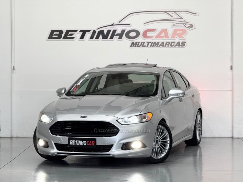 FUSION 2.0 TITANIUM AWD 16V GASOLINA 4P AUTOMÁTICO - 2015 - ESTâNCIA VELHA