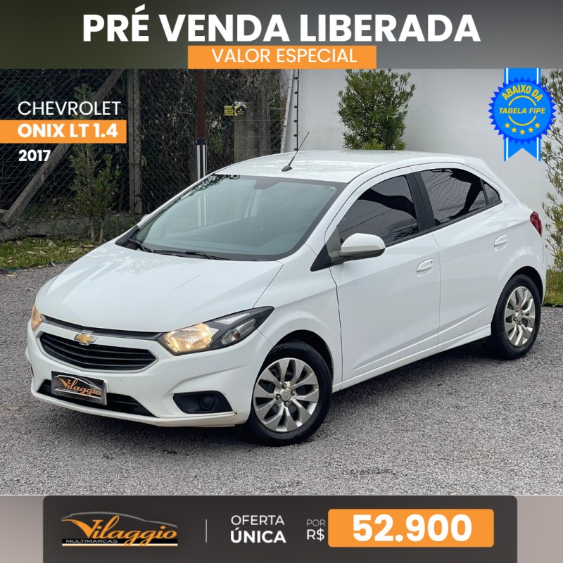 ONIX 1.4 MPFI LT 8V FLEX 4P MANUAL - 2017 - CAXIAS DO SUL
