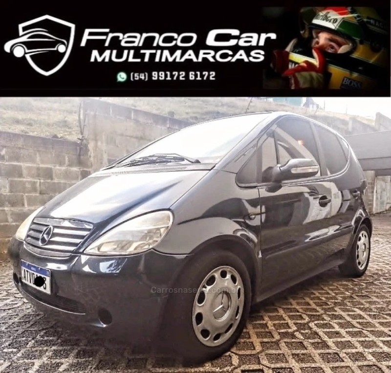 classe a 1.6 160 spirit gasolina 4p manual 2004 caxias do sul