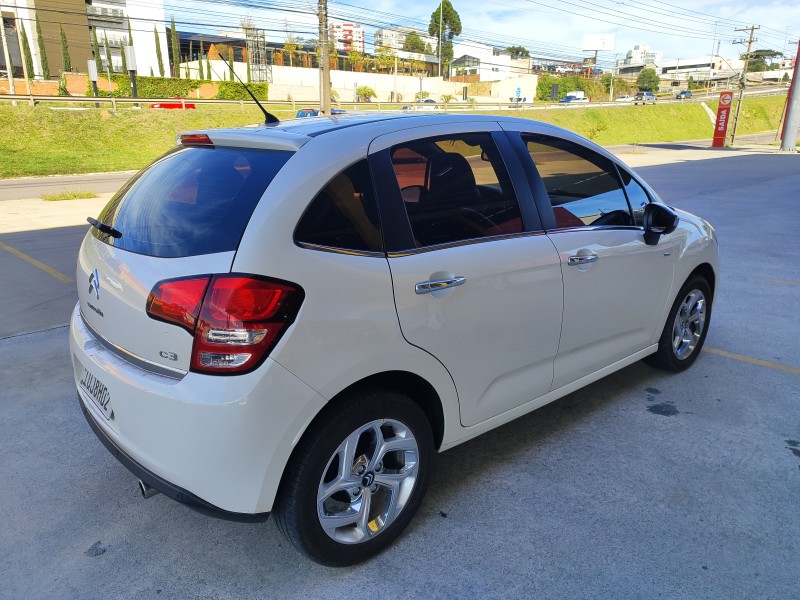 C3 1.6 EXCLUSIVE 16V FLEX 4P AUTOMÁTICO - 2014 - FARROUPILHA