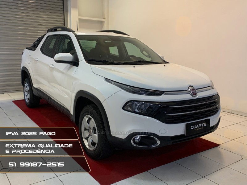 toro 1.8 16v evo flex freedom automatico 2017 porto alegre