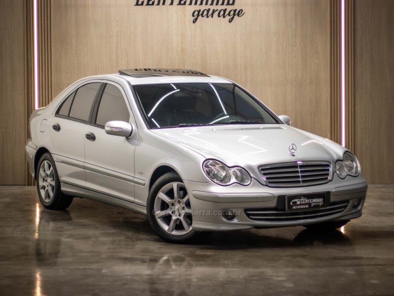 c 180 k 1.8 classic kompressor 16v 143 cv gasolina 4p automatico 2006 caxias do sul
