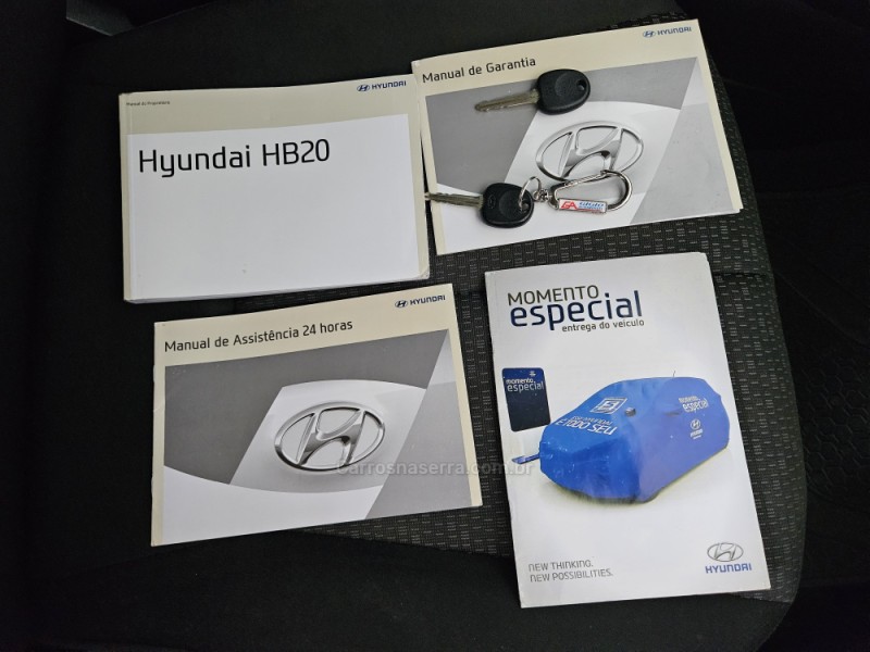 HB20 1.0 UNIQUE 12V FLEX 4P MANUAL - 2019 - TAPEJARA