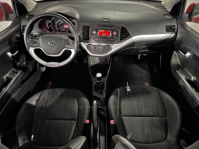 PICANTO 1.1 EX 12V GASOLINA 4P MANUAL - 2012 - NOVA PRATA