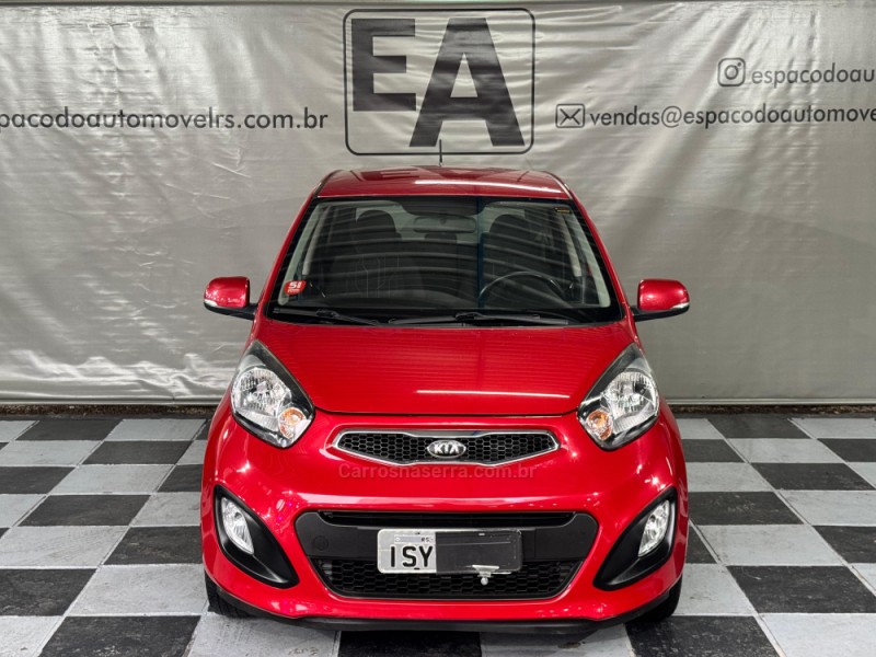 PICANTO 1.1 EX 12V GASOLINA 4P MANUAL - 2012 - NOVA PRATA