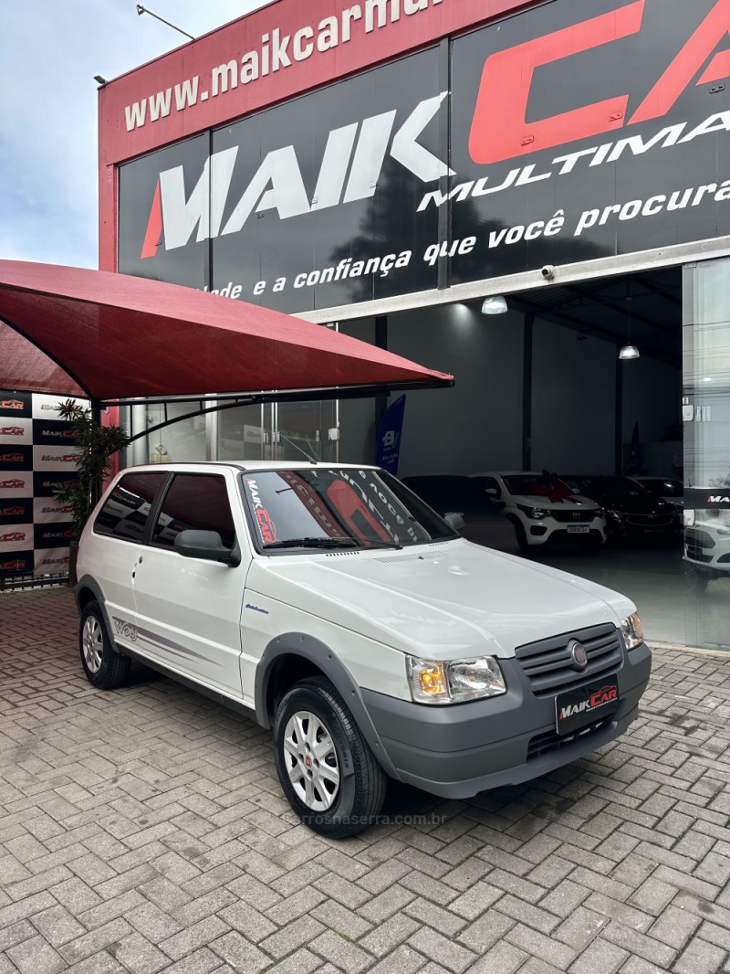 UNO 1.0 MPI MILLE WAY ECONOMY 8V FLEX 2P MANUAL - 2012 - ESTâNCIA VELHA