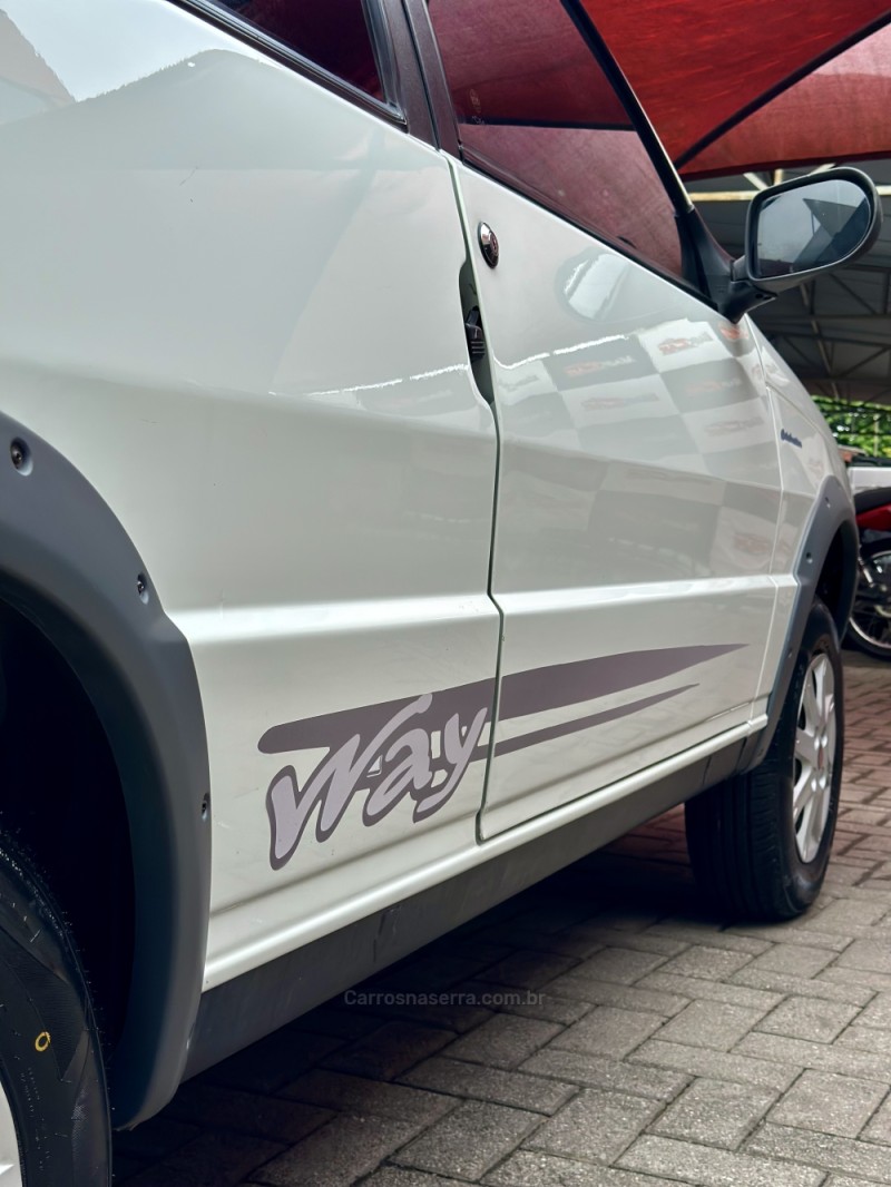 UNO 1.0 MPI MILLE WAY ECONOMY 8V FLEX 2P MANUAL - 2012 - ESTâNCIA VELHA