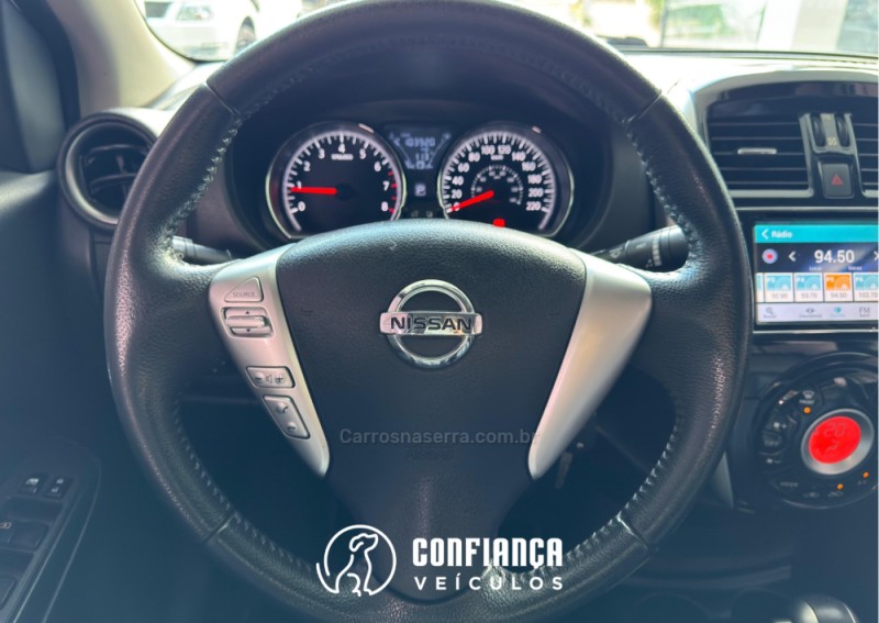 VERSA 1.6 16V FLEX UNIQUE 4P XTRONIC - 2017 - BENTO GONçALVES