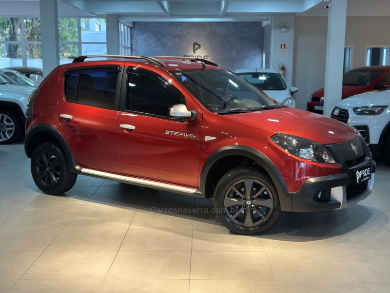 SANDERO 1.6 STEPWAY 16V FLEX 4P AUTOMÁTICO - 2012 - CAXIAS DO SUL