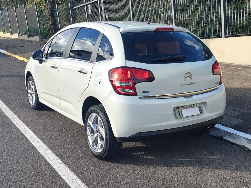 C3 1.6 EXCLUSIVE 16V FLEX 4P AUTOMÁTICO - 2014 - FARROUPILHA