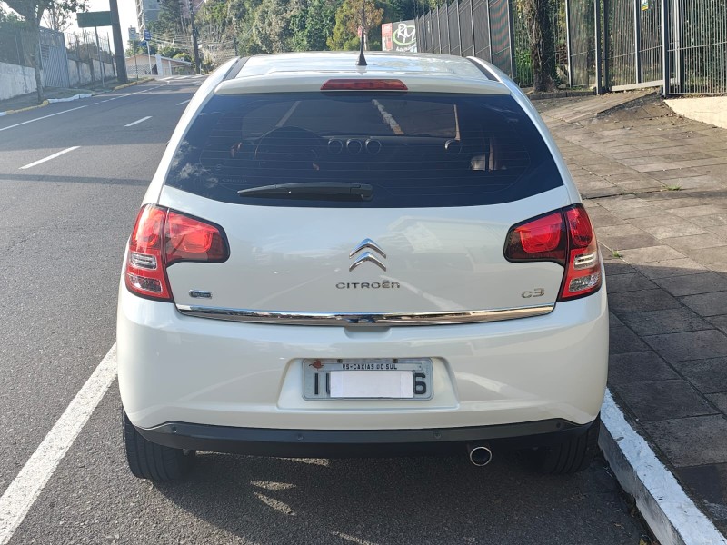 C3 1.6 EXCLUSIVE 16V FLEX 4P AUTOMÁTICO - 2014 - FARROUPILHA