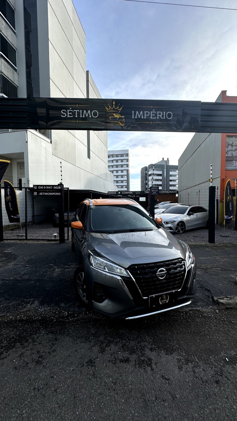 kicks 1.6 sense 16v flex 4p automatico 2022 caxias do sul