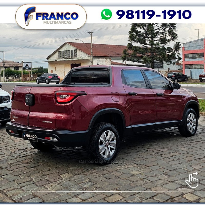 TORO 1.8 16V ENDURANCE AT FLEX 4P AUTOMÁTICO - 2019 - VACARIA