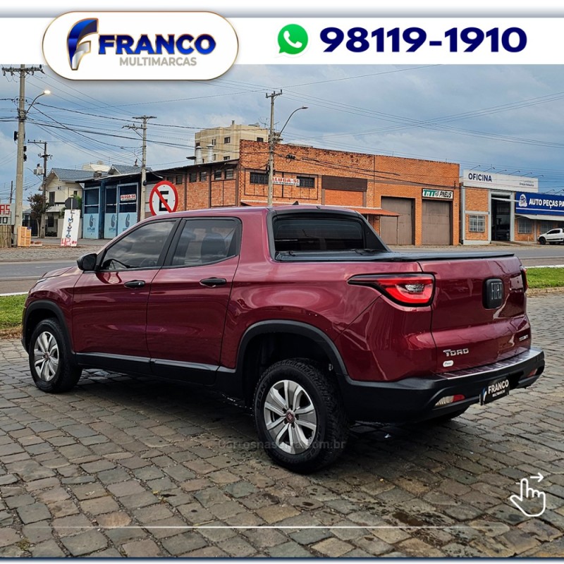 TORO 1.8 16V ENDURANCE AT FLEX 4P AUTOMÁTICO - 2019 - VACARIA