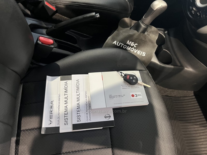 VERSA 1.6 16V FLEX SL 4P MANUAL - 2018 - CAXIAS DO SUL