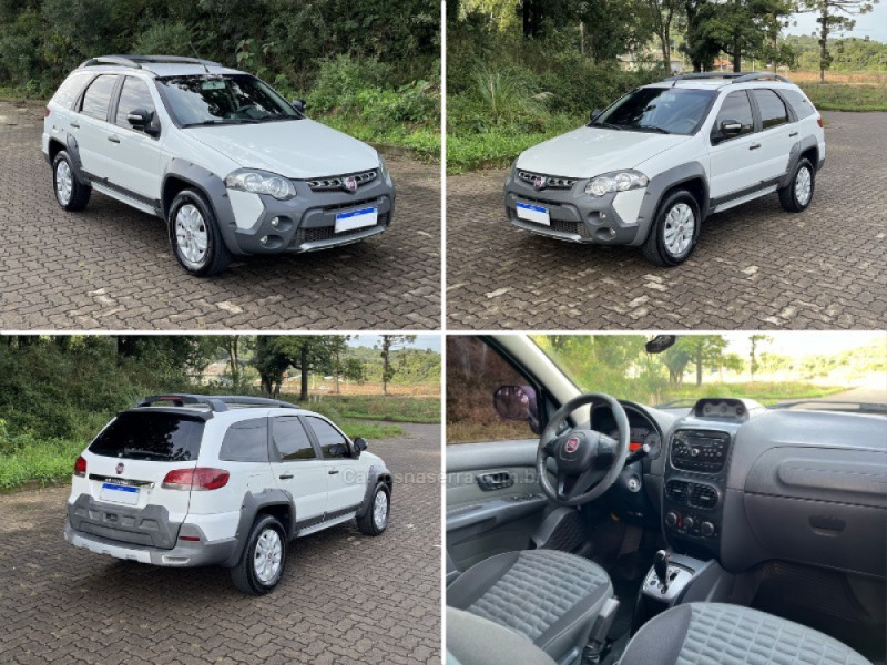 palio 1.8 mpi adventure weekend 8v flex 4p automatizado 2014 nova bassano