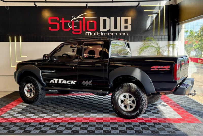 FRONTIER 2.8 XE ATTACK 4X4 CD TURBO ELETRONIC DIESEL 4P MANUAL - 2007 - ESTâNCIA VELHA