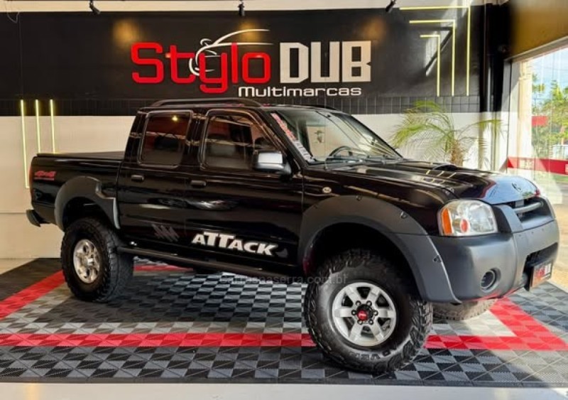 frontier 2.8 xe attack 4x4 cd turbo eletronic diesel 4p manual 2007 estancia velha