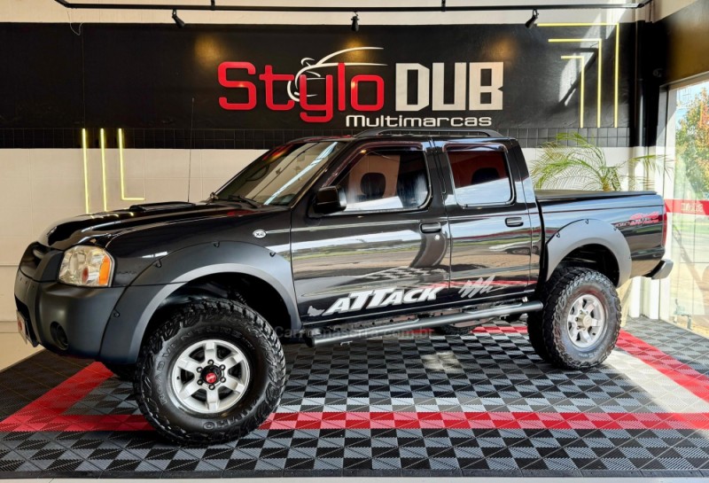 FRONTIER 2.8 XE ATTACK 4X4 CD TURBO ELETRONIC DIESEL 4P MANUAL - 2007 - ESTâNCIA VELHA