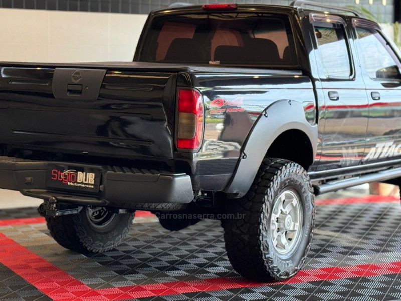 FRONTIER 2.8 XE ATTACK 4X4 CD TURBO ELETRONIC DIESEL 4P MANUAL - 2007 - ESTâNCIA VELHA