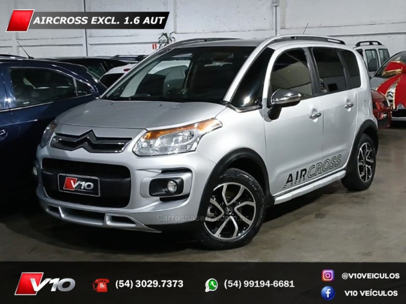 aircross 1.6 exclusive 16v flex 4p automatico 2013 caxias do sul