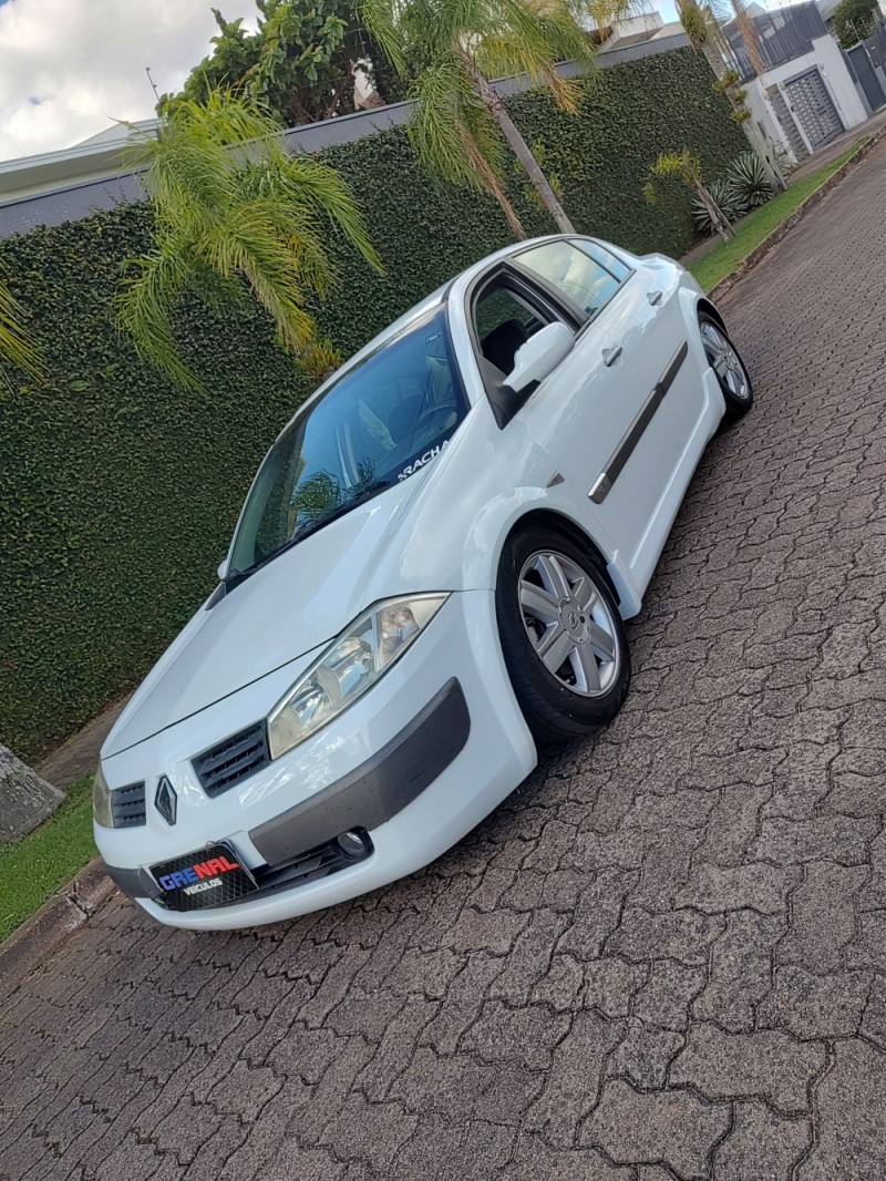 MÉGANE 1.6 DYNAMIQUE 16V FLEX 4P MANUAL - 2009 - CAMPO BOM