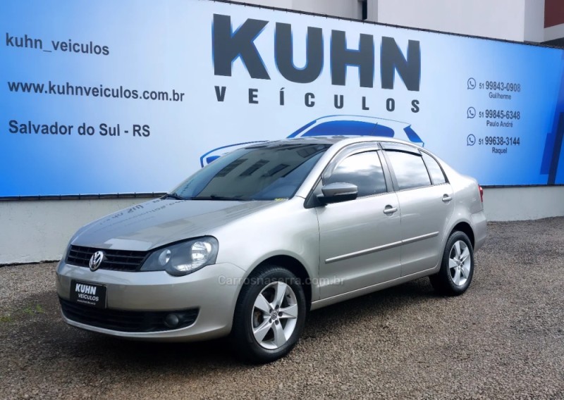 POLO SEDAN 1.6 MI 8V FLEX 4P MANUAL - 2014 - SALVADOR DO SUL
