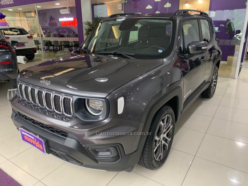 RENEGADE 1.3 LONGITUDE T270 16V TURBO FLEX 4P AUTOMÁTICO - 2024 - CAXIAS DO SUL