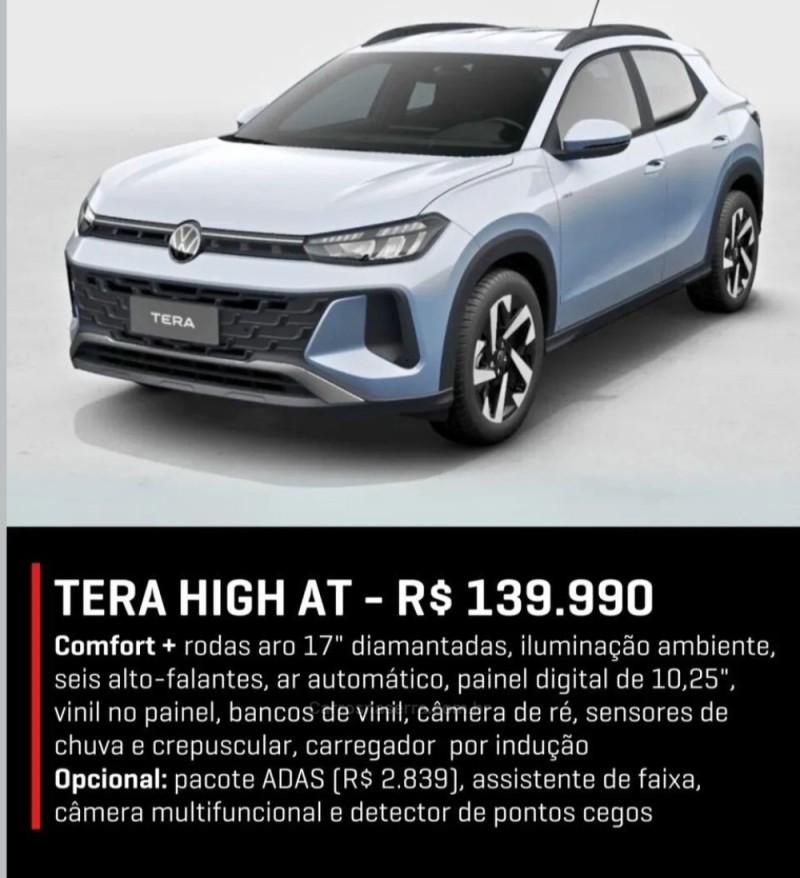 tera 1.0 tsi 12v flex 4p automatico 2026 caxias do sul