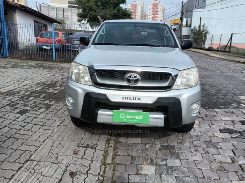 hilux 2.7 sr 4x2 cd 16v gasolina 4p manual 2009 bento goncalves