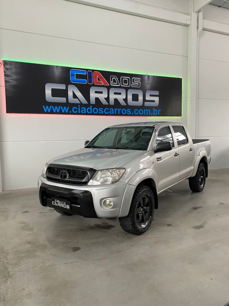 hilux 2.7 sr 4x2 cd 16v gasolina 4p manual 2009 lajeado