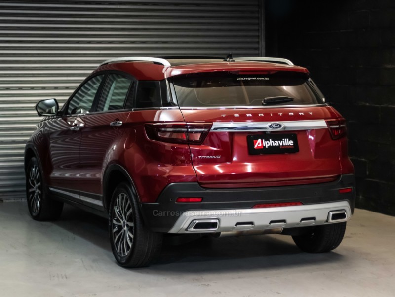 TERRITORY 1.5 GTDI ECOBOOST TITANIUM 16V GASOLINA 4P AUTOMÁTICO - 2021 - CAXIAS DO SUL