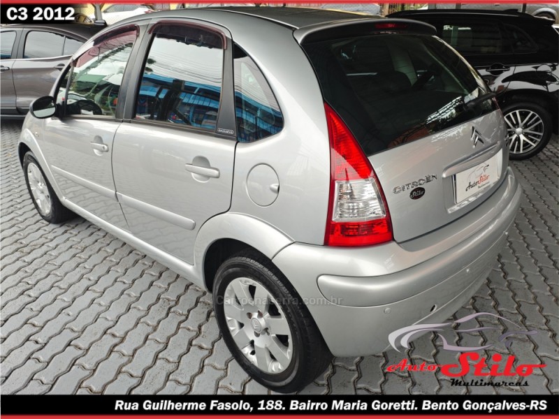 C3 1.6 EXCLUSIVE 16V FLEX 4P AUTOMÁTICO - 2012 - BENTO GONçALVES