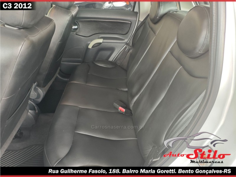C3 1.6 EXCLUSIVE 16V FLEX 4P AUTOMÁTICO - 2012 - BENTO GONçALVES