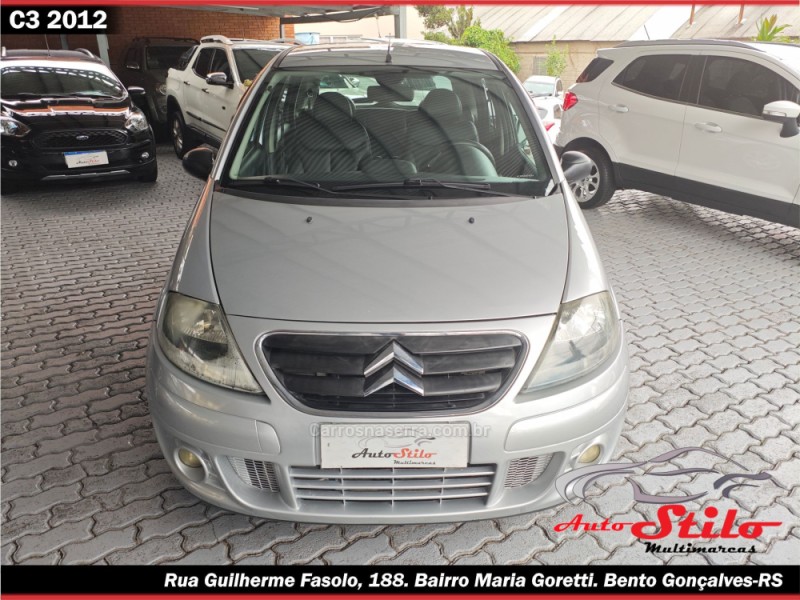 C3 1.6 EXCLUSIVE 16V FLEX 4P AUTOMÁTICO - 2012 - BENTO GONçALVES