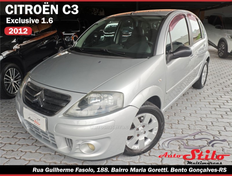 C3 1.6 EXCLUSIVE 16V FLEX 4P AUTOMÁTICO