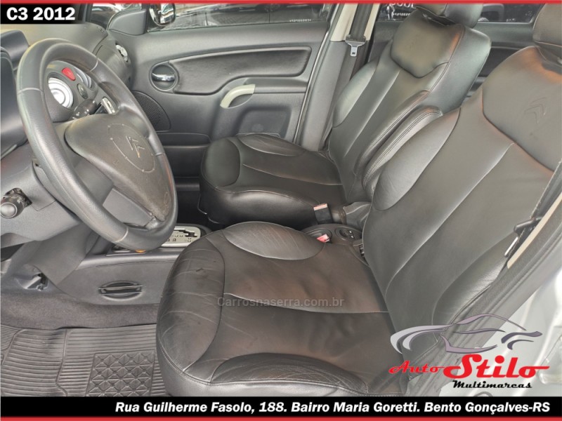 C3 1.6 EXCLUSIVE 16V FLEX 4P AUTOMÁTICO - 2012 - BENTO GONçALVES