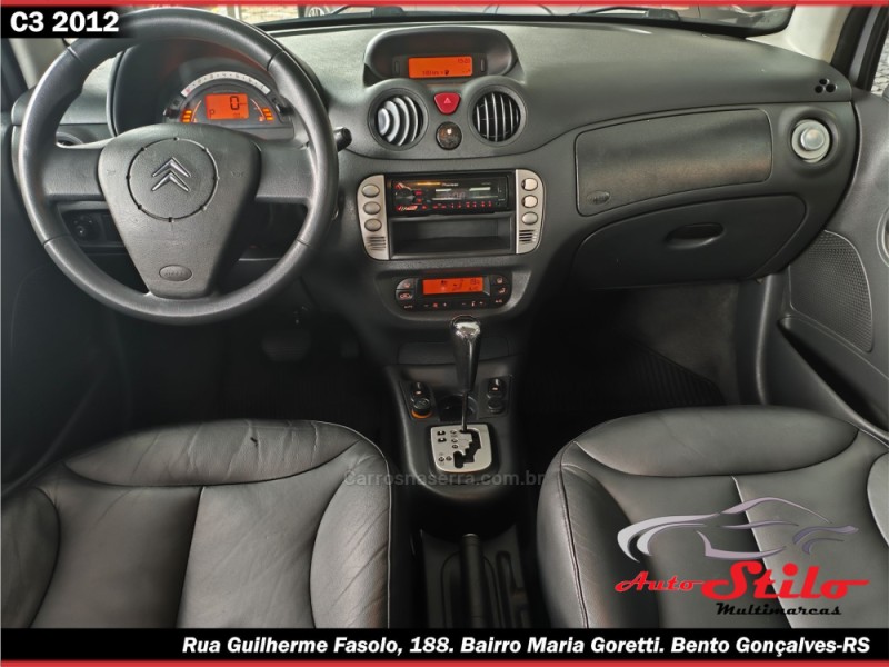 C3 1.6 EXCLUSIVE 16V FLEX 4P AUTOMÁTICO - 2012 - BENTO GONçALVES