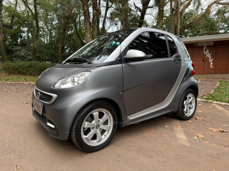FORTWO 1.0 PASSION COUPÉ 3 CILINDROS 12V GASOLINA 2P AUTOMÁTICO - 2015 - DOIS IRMãOS