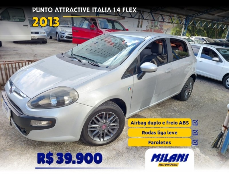 PUNTO 1.4 ATTRACTIVE ITALIA 8V FLEX 4P MANUAL - 2013 - BENTO GONçALVES