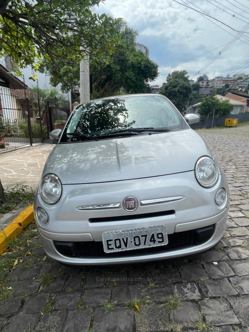 500 1.4 CABRIO 8V FLEX 2P MANUAL - 2012 - CAXIAS DO SUL