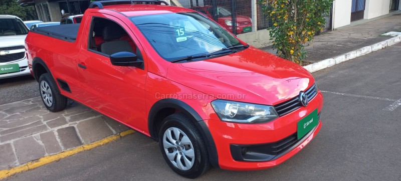 SAVEIRO 1.6 MI TRENDLINE CS 8V FLEX 2P MANUAL - 2015 - PICADA CAFé
