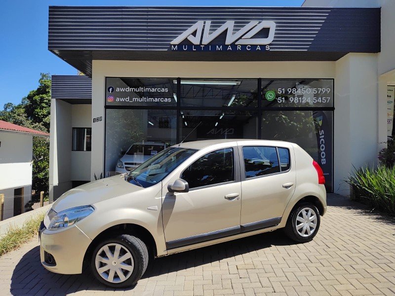 sandero 1.6 privilege 16v flex 4p automatico 2013 lajeado