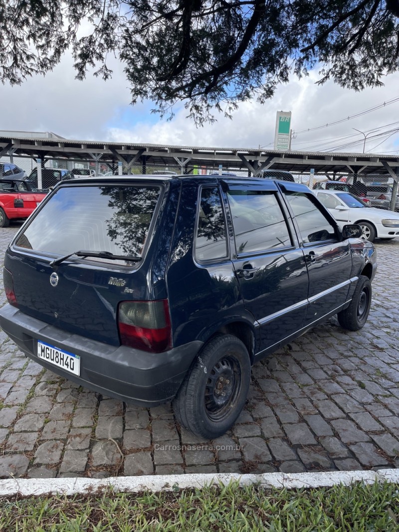 UNO 1.0 MPI MILLE FIRE ECONOMY 8V FLEX 4P MANUAL - 2008 - CAXIAS DO SUL