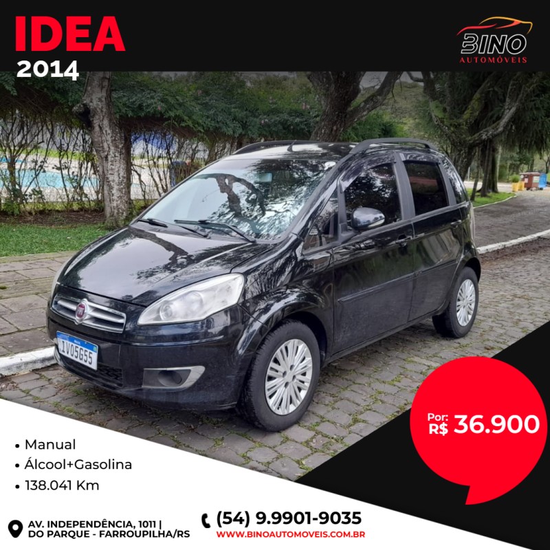 IDEA 1.4 MPI ATTRACTIVE 8V FLEX 4P MANUAL