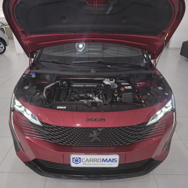 3008 1.6 GT PACK THP 16V GASOLINA 4P AUTOMÁTICO - 2022 - SANTA CRUZ DO SUL